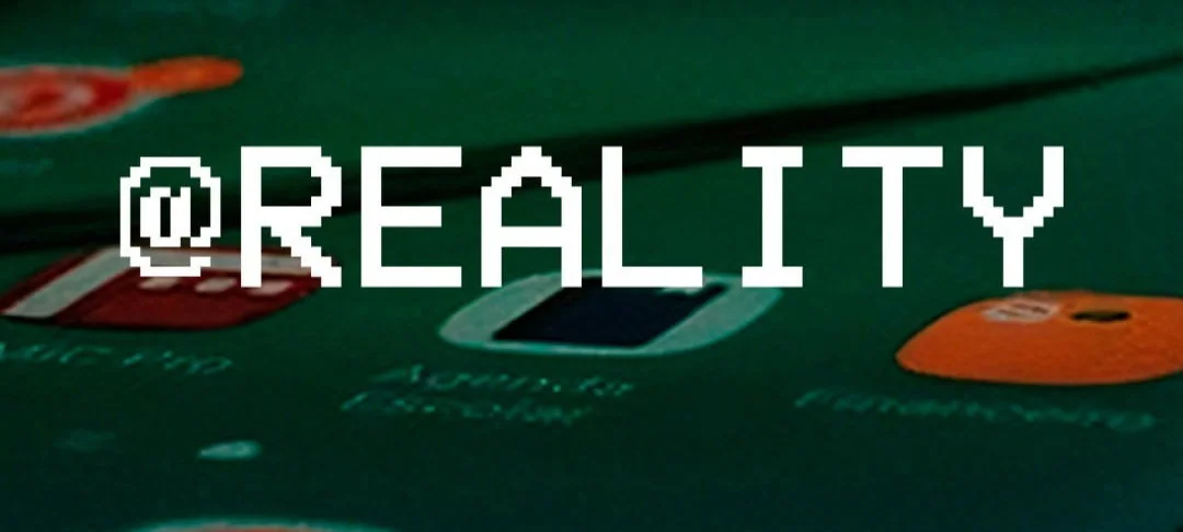 Imagem de abertura do curta Reality.